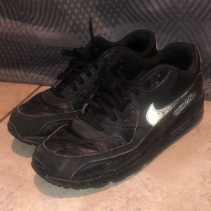 All Black Air Max 90s